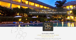 Desktop Screenshot of plumeriapattaya.com